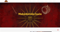 Desktop Screenshot of makedonska-kuca.com
